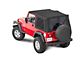 MasterTop Replacement Soft Top with Tinted Glass; Black Diamond (97-06 Jeep Wrangler TJ, Excluding Unlimited)