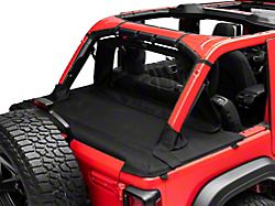 MasterTop Wind Stopper and Tonneau Cover Combo; MasterTwill (18-25 Jeep Wrangler JL 4-Door w/ Soft Top)