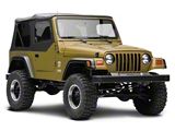 MasterTop Replacement Door Skin; Black Diamond; Passenger Side (97-06 Jeep Wrangler TJ)