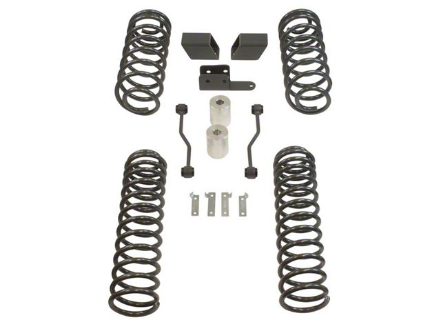 Max Trac 3-Inch Coil Spring Suspension Lift Kit (18-24 Jeep Wrangler JL)