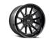 Mayhem Wheels Intrepid Gloss Black 6-Lug Wheel; 18x9; -12mm Offset (04-15 Titan)