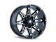 Mayhem Wheels Rampage Gloss Black Milled 6-Lug Wheel; 20x9; 11mm Offset (04-15 Titan)