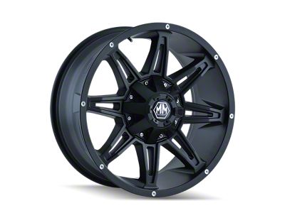 Mayhem Wheels Rampage Matte Black 6-Lug Wheel; 20x10; -20mm Offset (04-15 Titan)