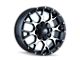 Mayhem Wheels Warrior Gloss Black Machined 6-Lug Wheel; 22x12; -44mm Offset (04-15 Titan)