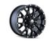 Mayhem Wheels Warrior Matte Black 6-Lug Wheel; 18x9; 18mm Offset (04-15 Titan)