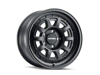 Mayhem Wheels Voyager Matte Black 5-Lug Wheel; 15x7; 15mm Offset (05-15 Tacoma)