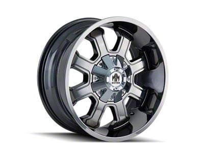 Mayhem Wheels Fierce Chrome 6-Lug Wheel; 20x9; 0mm Offset (21-24 Bronco, Excluding Raptor)