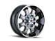 Mayhem Wheels Fierce Chrome 6-Lug Wheel; 20x9; 0mm Offset (21-24 Bronco, Excluding Raptor)