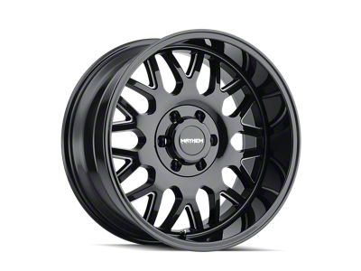 Mayhem Wheels Tripwire Gloss Black Milled 6-Lug Wheel; 20x10; -19mm Offset (21-24 Bronco, Excluding Raptor)