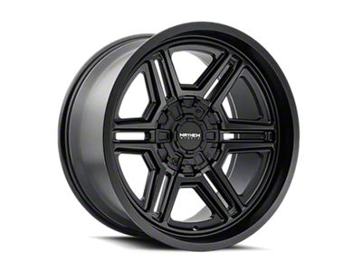 Mayhem Wheels Hermosa Matte Black Wheel; 20x9; 0mm Offset (20-24 Jeep Gladiator JT)