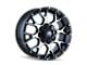 Mayhem Wheels Warrior Gloss Black Machined Wheel; 18x9; -12mm Offset (05-10 Jeep Grand Cherokee WK)