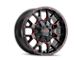 Mayhem Wheels Warrior Gloss Black Milled with Prism Red Wheel; 18x9; -12mm Offset (22-24 Jeep Grand Cherokee WL)