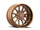 Mayhem Wheels Intrepid Satin Bronze Wheel; 18x9; -12mm Offset (07-18 Jeep Wrangler JK)