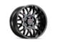 Mayhem Wheels Tripwire Gloss Black Milled with Prism Red 6-Lug Wheel; 20x9; 18mm Offset (22-24 Tundra)