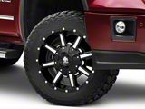 Mayhem Wheels Arsenal Gloss Black Machined 6-Lug Wheel; 17x9; -12mm Offset (03-09 4Runner)