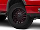 Mayhem Wheels Cogent Black with Prism Red 6-Lug Wheel; 20x9; 0mm Offset (03-09 4Runner)