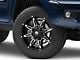 Mayhem Wheels Rampage Black Milled 6-Lug Wheel; 18x9; -12mm Offset (03-09 4Runner)