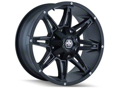 Mayhem Wheels Rampage Matte Black 6-Lug Wheel; 20x10; -25mm Offset (03-09 4Runner)