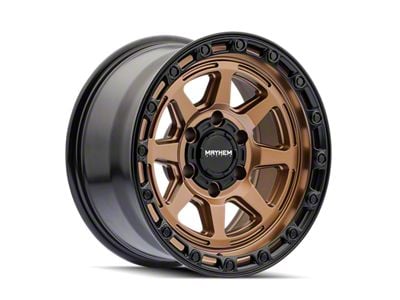 Mayhem Wheels Ridgeline Satin Bronze 6-Lug Wheel; 17x8.5; -6mm Offset (03-09 4Runner)