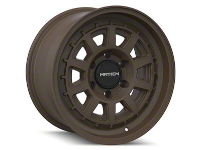 Mayhem Wheels Voyager Dark Bronze 6-Lug Wheel; 17x8.5; 0mm Offset (03-09 4Runner)