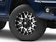 Mayhem Wheels Warrior Black Machined 6-Lug Wheel; 17x9; -12mm Offset (03-09 4Runner)