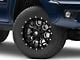 Mayhem Wheels Warrior Black Milled 6-Lug Wheel; 17x9; -12mm Offset (03-09 4Runner)