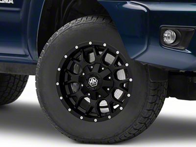 Mayhem Wheels Warrior Matte Black 6-Lug Wheel; 17x9; 18mm Offset (03-09 4Runner)