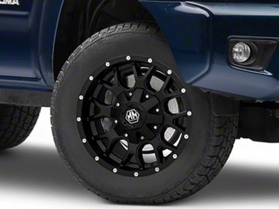 Mayhem Wheels Warrior Matte Black 6-Lug Wheel; 18x9; -12mm Offset (03-09 4Runner)