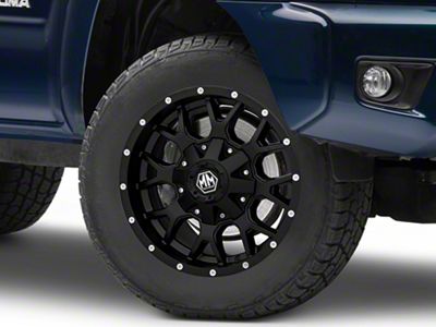 Mayhem Wheels Warrior Matte Black 6-Lug Wheel; 18x9; 18mm Offset (03-09 4Runner)