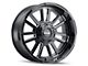 Mayhem Wheels Apollo Gloss Black Milled 6-Lug Wheel; 20x9; 0mm Offset (04-15 Titan)