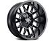 Mayhem Wheels Cogent Black Milled 6-Lug Wheel; 20x9; 0mm Offset (04-15 Titan)