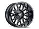 Mayhem Wheels Cogent Gloss Black Milled 6-Lug Wheel; 20x9; 18mm Offset (04-15 Titan)