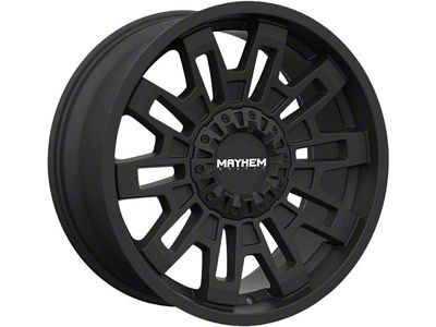 Mayhem Wheels Cortex Matte Black 6-Lug Wheel; 20x10; -19mm Offset (04-15 Titan)