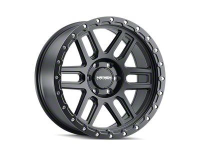 Mayhem Wheels Delta Matte Black 6-Lug Wheel; 20x9; -12mm Offset (04-15 Titan)