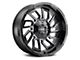 Mayhem Wheels Flywheel Gloss Black Milled 6-Lug Wheel; 20x9; 0mm Offset (04-15 Titan)