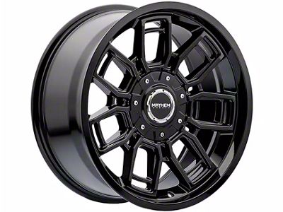 Mayhem Wheels Ordinance Gloss Black 6-Lug Wheel; 20x9; 0mm Offset (04-15 Titan)