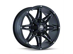 Mayhem Wheels Rampage Matte Black 6-Lug Wheel; 18x9; -12mm Offset (04-15 Titan)