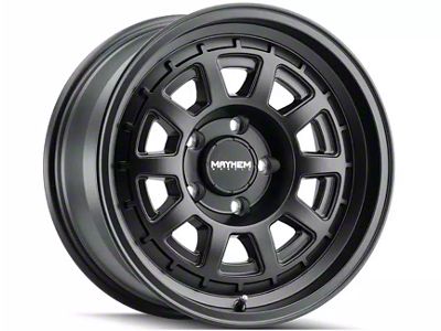 Mayhem Wheels Voyager Matte Black 6-Lug Wheel; 18x9; 0mm Offset (04-15 Titan)