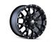 Mayhem Wheels Warrior Matte Black 6-Lug Wheel; 18x9; -12mm Offset (04-15 Titan)