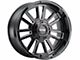 Mayhem Wheels Apollo Gloss Black Milled 6-Lug Wheel; 20x9; 0mm Offset (05-15 Tacoma)