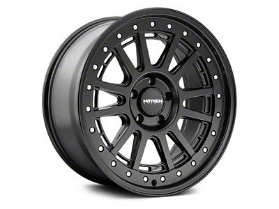 Mayhem Wheels Compass Matte Black 6-Lug Wheel; 17x9; -6mm Offset (05-15 Tacoma)