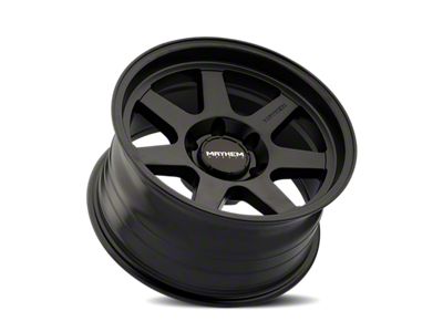 Mayhem Wheels Convoy Satin Black 6-Lug Wheel; 17x9; -6mm Offset (05-15 Tacoma)