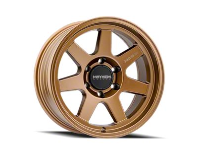 Mayhem Wheels Convoy Satin Bronze 6-Lug Wheel; 17x9; -6mm Offset (05-15 Tacoma)