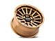 Mayhem Wheels Granite Satin Bronze 6-Lug Wheel; 17x9; 0mm Offset (05-15 Tacoma)