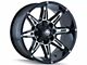 Mayhem Wheels Rampage Gloss Black Milled 6-Lug Wheel; 17x9; 13mm Offset (05-15 Tacoma)