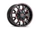 Mayhem Wheels Warrior Gloss Black Milled with Prism Red 6-Lug Wheel; 17x9; -12mm Offset (05-15 Tacoma)