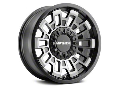 Mayhem Wheels Cortex Matte Black with Dark Tint 6-Lug Wheel; 17x9; -12mm Offset (10-24 4Runner)