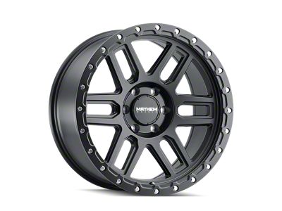 Mayhem Wheels Delta Matte Black 6-Lug Wheel; 17x9; 0mm Offset (10-24 4Runner)