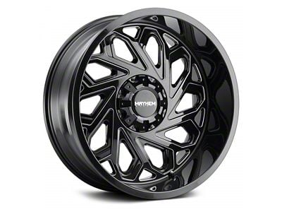 Mayhem Wheels Essex Gloss Black Milled 6-Lug Wheel; 20x9; 18mm Offset (10-24 4Runner)