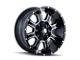 Mayhem Wheels Fierce Gloss Black Milled 6-Lug Wheel; 17x9; -12mm Offset (10-24 4Runner)